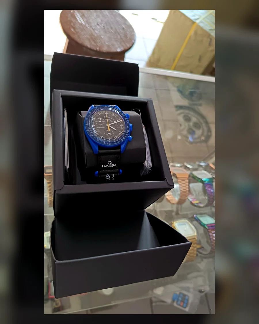 Omega Speedmaster azul